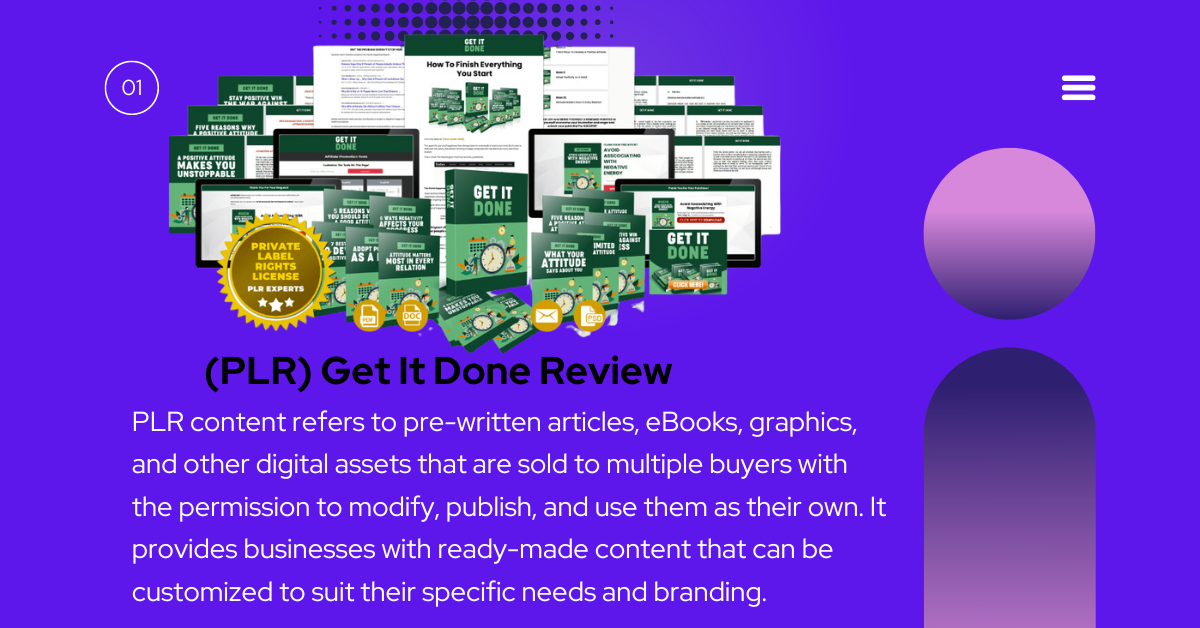 (PLR) Get It Done Review