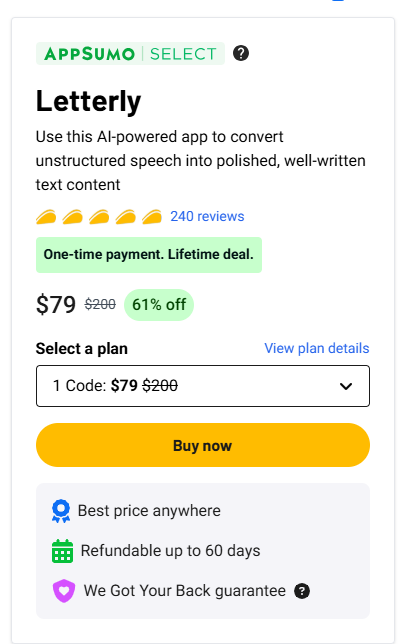 Letterly Review